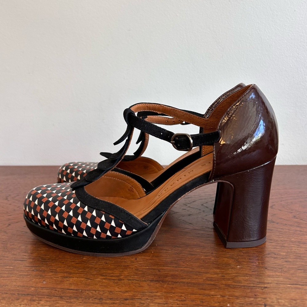 New Chie Mihara Dafra Heeled Shoe - Picture 7 of 14